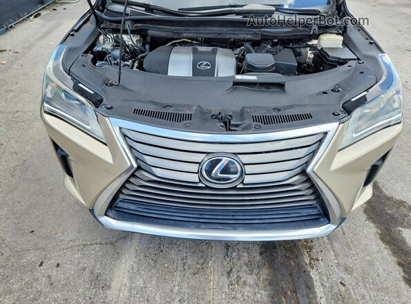 2T2ZZMCA2GC018889 2016 LEXUS RX Tan Engine compartment view