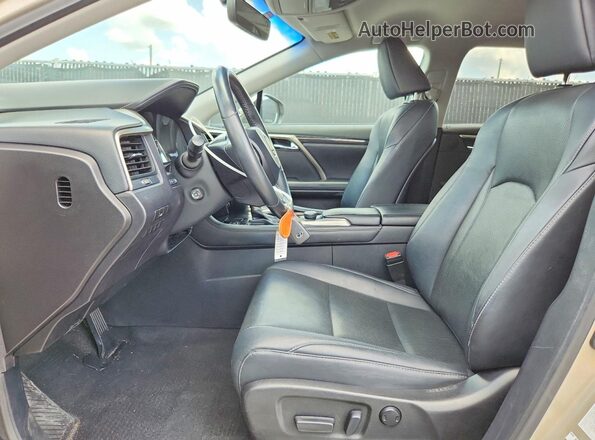 2T2ZZMCA2GC018889 2016 LEXUS RX Tan Front interior view