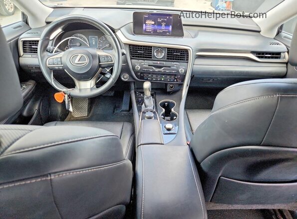 2T2ZZMCA2GC018889 2016 LEXUS RX Tan Dashboard view