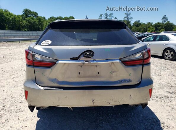 2T2ZZMCA2HC074798 2017 LEXUS RX Silver უკანა ხედი