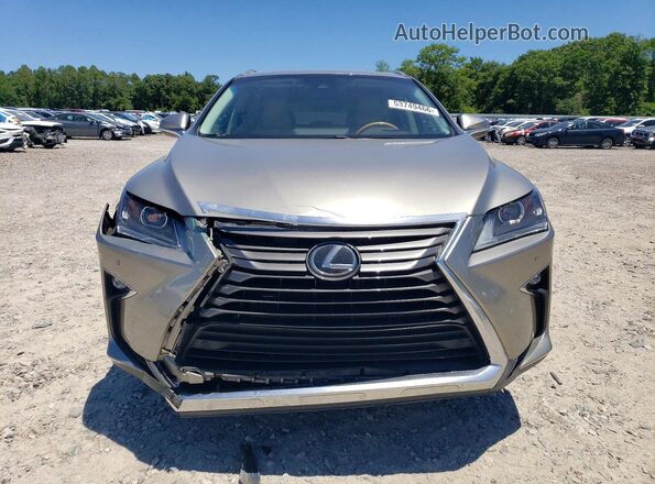 2T2ZZMCA2HC074798 2017 LEXUS RX Silver წინა ხედი