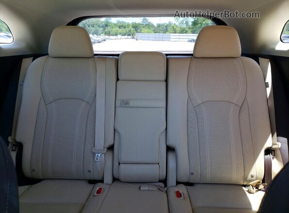 2T2ZZMCA2HC074798 2017 LEXUS RX Silver უკანა სავარძლების ხედი