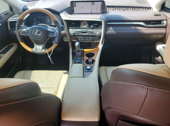 2T2ZZMCA2JC097357 2018 LEXUS RX White Առջևի վահանակի տեսք