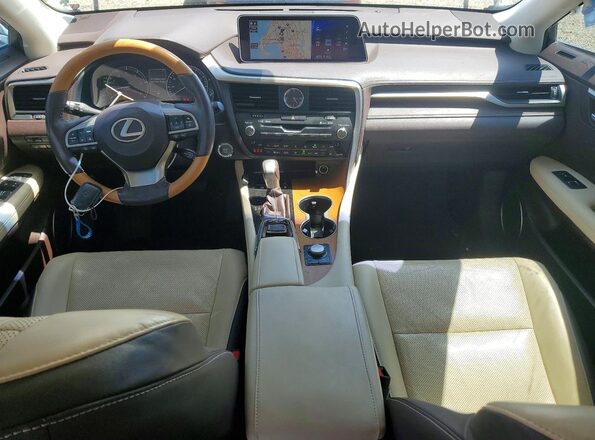 2T2ZZMCA2JC099125 2018 LEXUS RX Silver Вид панелі приладів