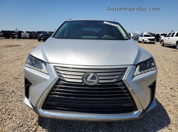 2T2ZZMCA2JC099125 2018 LEXUS RX Silver Вид спереду