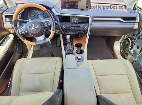 2T2ZZMCA2JC113847 2018 LEXUS RX Gold Widok deski rozdzielczej