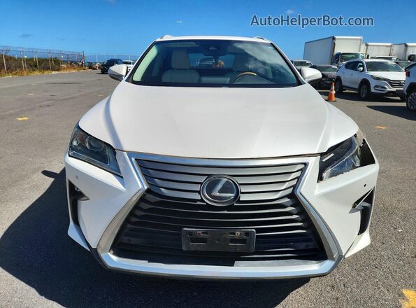 2T2ZZMCA2KC135736 2019 LEXUS RX White წინა ხედი