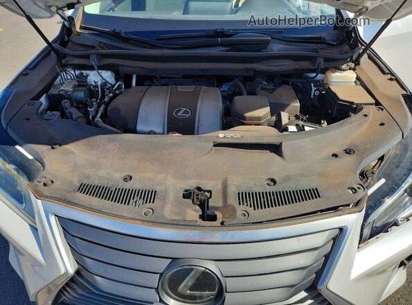 2T2ZZMCA2KC135736 2019 LEXUS RX White ძრავის განყოფილების ხედი