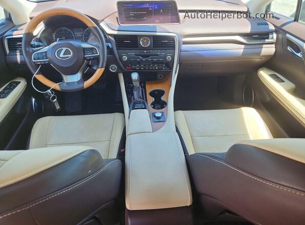 2T2ZZMCA2KC139981 2019 LEXUS RX Синий Вид панели приборов
