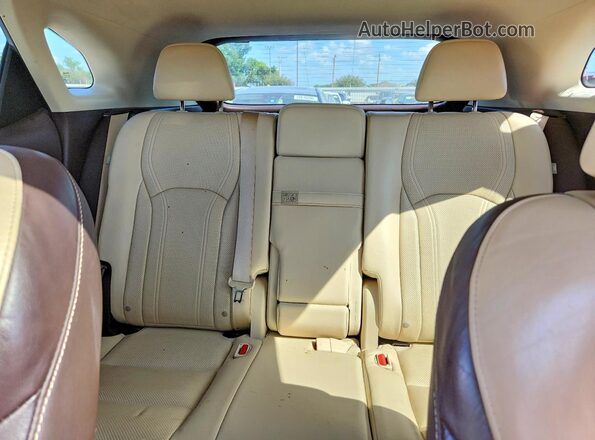 2T2ZZMCA3HC044046 2017 LEXUS RX Silver უკანა სავარძლების ხედი