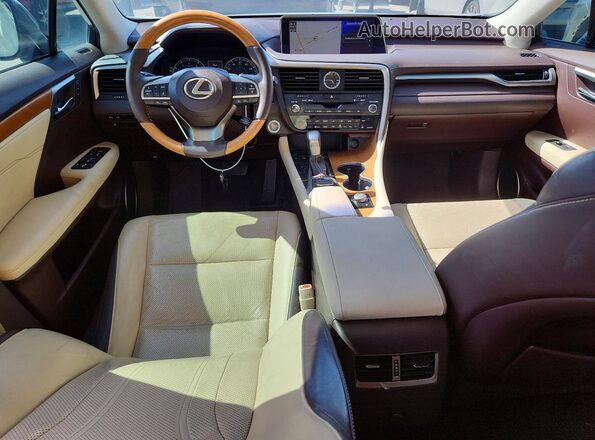 2T2ZZMCA3HC044046 2017 LEXUS RX Silver წინა პანელის ხედი