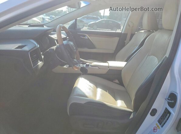 2T2ZZMCA3HC063843 2017 LEXUS RX White Вид салону спереду