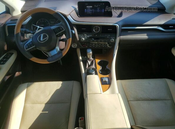2T2ZZMCA3HC063843 2017 LEXUS RX White Вид панелі приладів