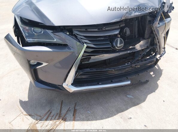 2T2ZZMCA3JC101156 2018 LEXUS RX 350 Gray Widok z przodu