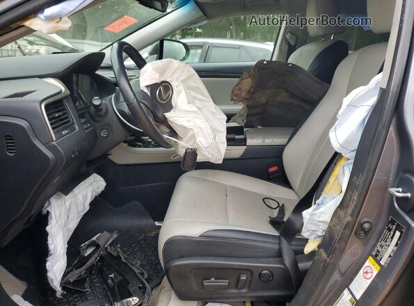 2T2ZZMCA3JC107233 2018 LEXUS RX Charcoal წინა სალონის ხედი