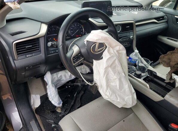 2T2ZZMCA3JC107233 2018 LEXUS RX Charcoal წინა პანელის ხედი