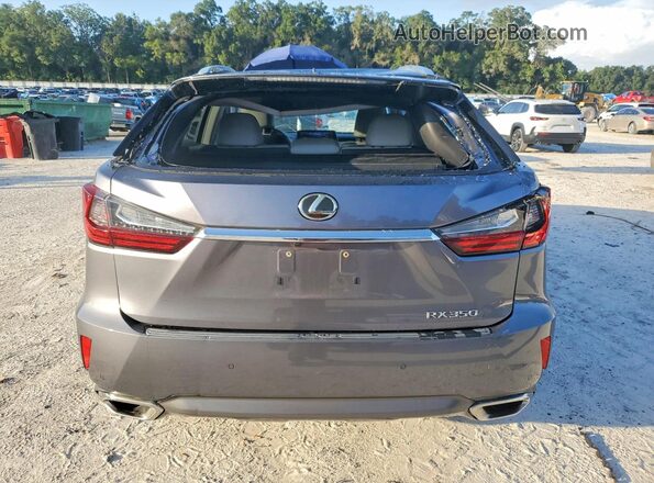 2T2ZZMCA3KC127449 2019 LEXUS RX Gray უკანა ხედი