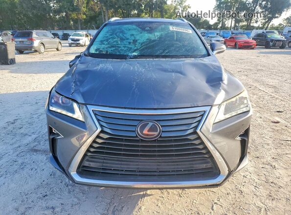 2T2ZZMCA3KC127449 2019 LEXUS RX Gray წინა ხედი