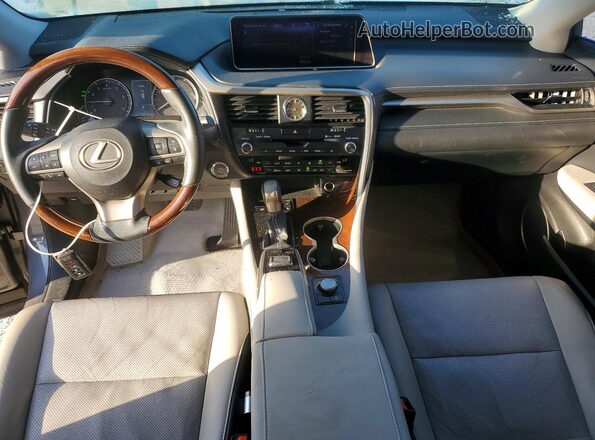 2T2ZZMCA3KC127449 2019 LEXUS RX Gray წინა პანელის ხედი