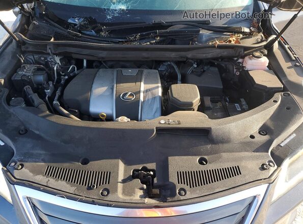 2T2ZZMCA3KC127449 2019 LEXUS RX Gray ძრავის განყოფილების ხედი
