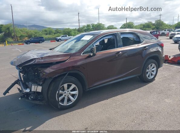 2T2ZZMCA4GC018148 2016 LEXUS RX 350 Burgundy Front left