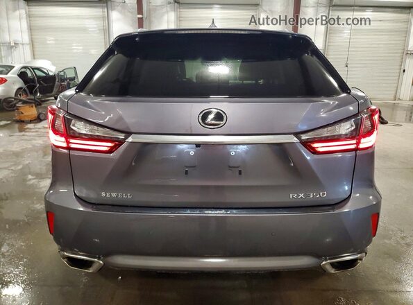 2T2ZZMCA4HC051958 2017 LEXUS RX Silver Vista trasera