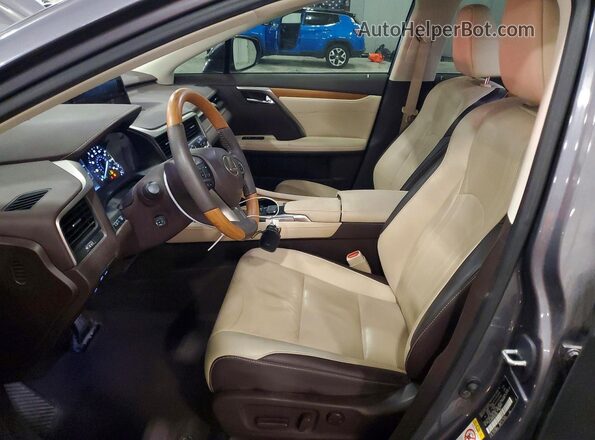 2T2ZZMCA4HC051958 2017 LEXUS RX Silver Vista interior delantera