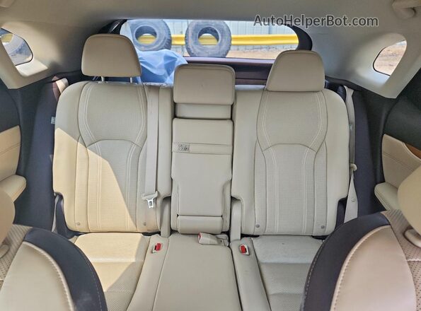 2T2ZZMCA4HC051958 2017 LEXUS RX Silver Vista de los asientos traseros