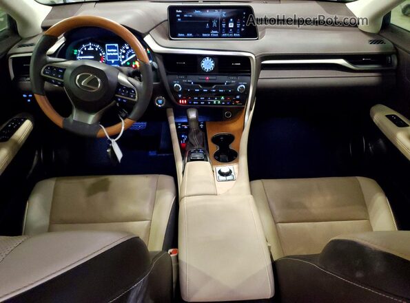 2T2ZZMCA4HC051958 2017 LEXUS RX Silver Vista del salpicadero
