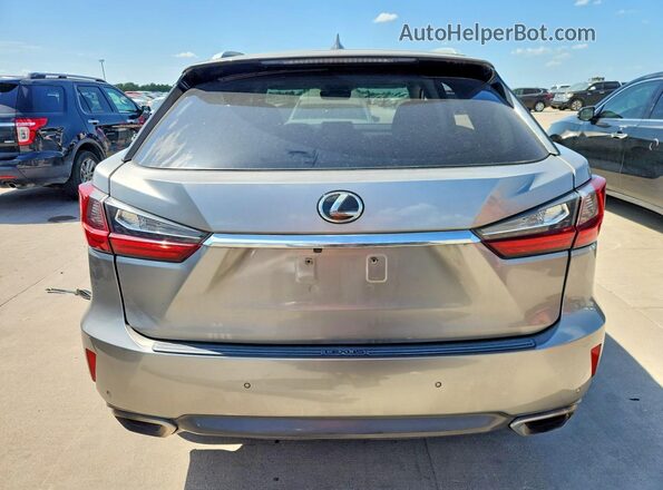 2T2ZZMCA4HC066105 2017 LEXUS RX Silver Vista trasera