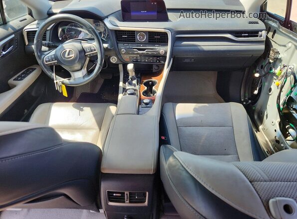 2T2ZZMCA4HC066105 2017 LEXUS RX Silver Vista del salpicadero