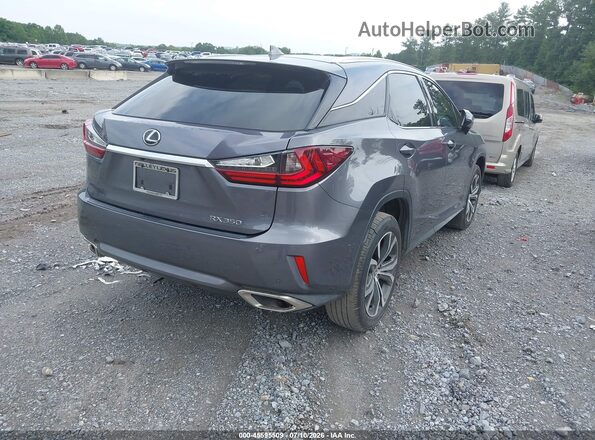 2T2ZZMCA4HC079744 2017 LEXUS RX 350 Серый Задняя правая четверть