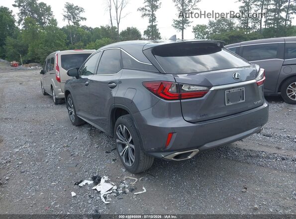 2T2ZZMCA4HC079744 2017 LEXUS RX 350 Серый Задняя левая четверть