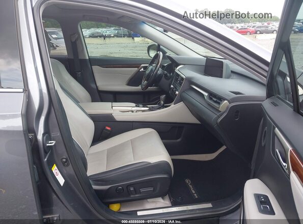 2T2ZZMCA4HC079744 2017 LEXUS RX 350 Серый Вид салона спереди