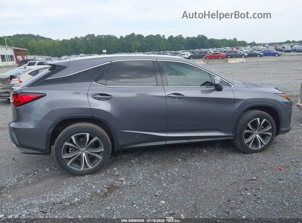 2T2ZZMCA4HC079744 2017 LEXUS RX 350 Серый Вид задней части салона