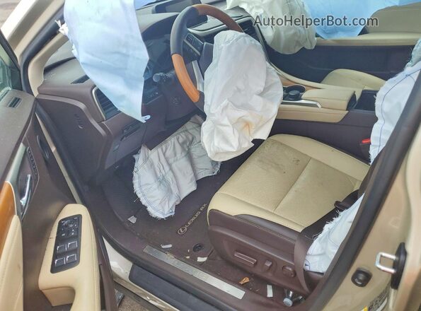 2T2ZZMCA4JC096162 2018 LEXUS RX Beige Առջևի վահանակի տեսք