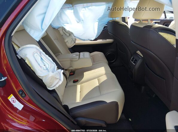 2T2ZZMCA4KC149041 2019 LEXUS RX 350 Red Вид наклейки з VIN-кодом