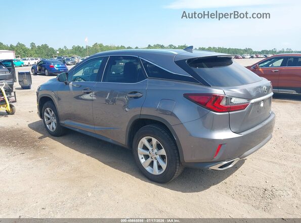 2T2ZZMCA5GC011306 2016 LEXUS RX 350 Серый Задняя левая четверть
