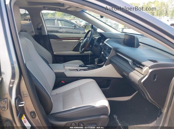 2T2ZZMCA5GC011306 2016 LEXUS RX 350 Серый Вид салона спереди