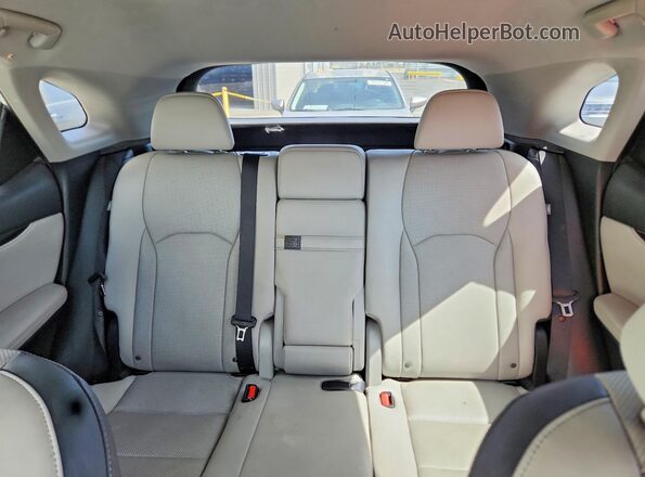 2T2ZZMCA5GC021057 2016 LEXUS RX Silver Rear seats view