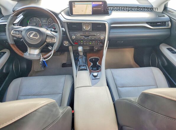 2T2ZZMCA5HC049975 2017 LEXUS RX Silver Vista del salpicadero