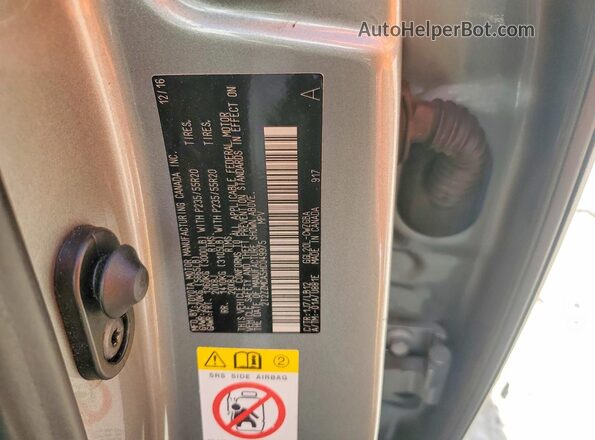 2T2ZZMCA5HC049975 2017 LEXUS RX Silver Vista interior de 360 grados