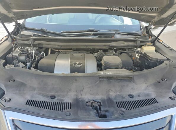 2T2ZZMCA5HC049975 2017 LEXUS RX Silver Vista del compartimento del motor