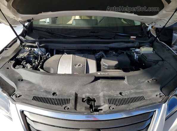 2T2ZZMCA5JC104964 2018 LEXUS RX White Շարժիչի բաժամունքի տեսք
