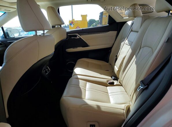 2T2ZZMCA5JC104964 2018 LEXUS RX White Սալոնի հետևի տեսք