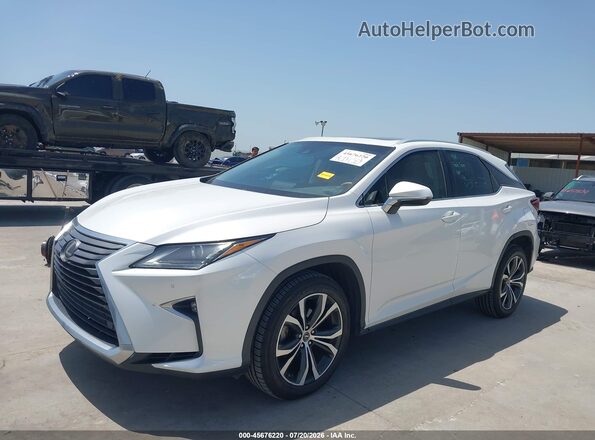 2T2ZZMCA5JC110912 2018 LEXUS RX 350 White წინა მარცხენა ხედი სამი მეოთხედიდან