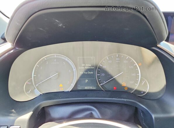 2T2ZZMCA5JC115642 2018 LEXUS RX Серебряный Вид щитка приборов