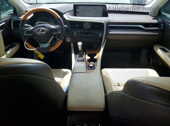 2T2ZZMCA5KC128358 2019 LEXUS RX Silver Widok deski rozdzielczej