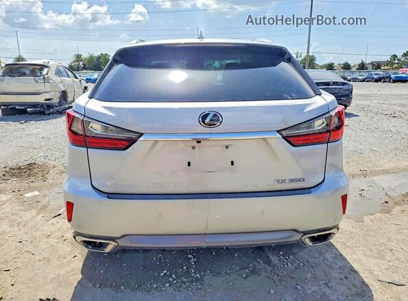 2T2ZZMCA5KC128358 2019 LEXUS RX Silver Widok z tyłu