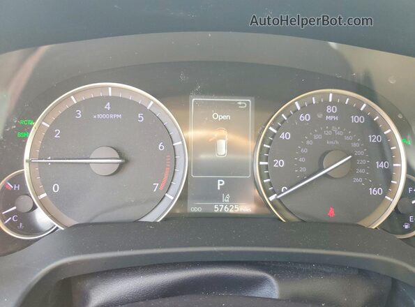 2T2ZZMCA5KC128358 2019 LEXUS RX Silver Widok zestawu wskaźników